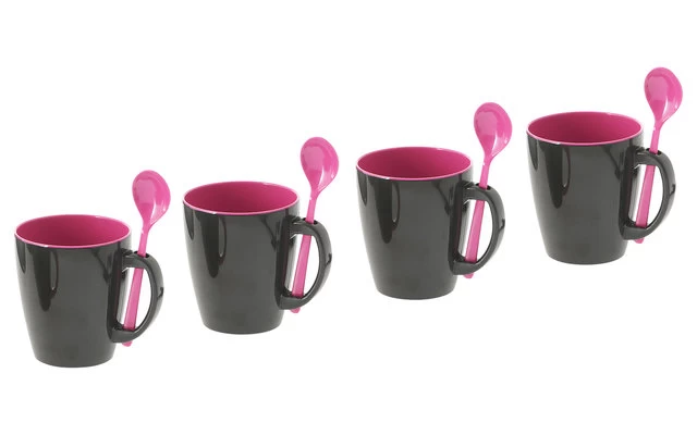 Gimex Henkelbecher Türkis 300 Ml 4er Set – Bild 2