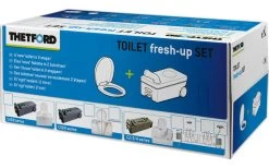 Thetford Fresh-Up Set C2 / C3 / C4 Serie (rechtes Modell) Toiletten-Aufbereitungsset