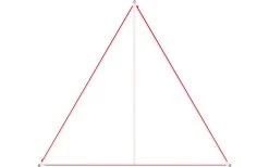 Bent Canvas Plain Single Tarp Ocean Wave / Zipper Orange