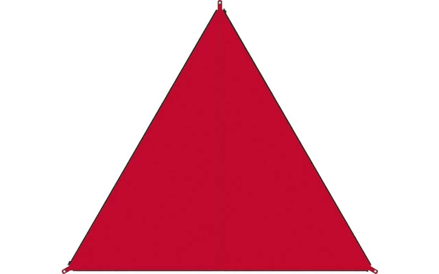 Bent Canvas Plain Single Tarp Ocean Wave / Zipper Orange – Bild 7