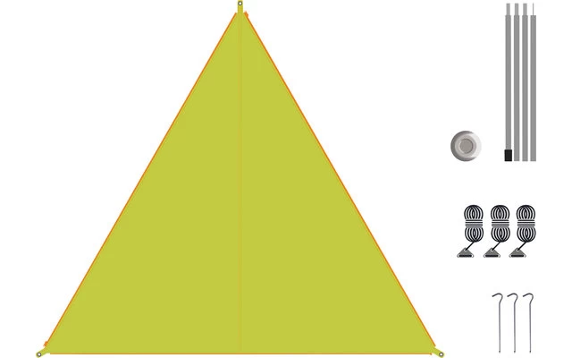 Bent Canvas Plain Set Tarp Barbados Cherry / Zipper Black – Bild 6