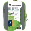 Sea To Summit TEK Frottee Mikrofaser Handtuch Small Lime