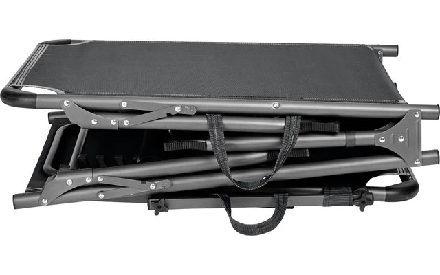 Berger Slimline Dreibein Sonnenliegen Set 2 Stück Anthrazit – Bild 4