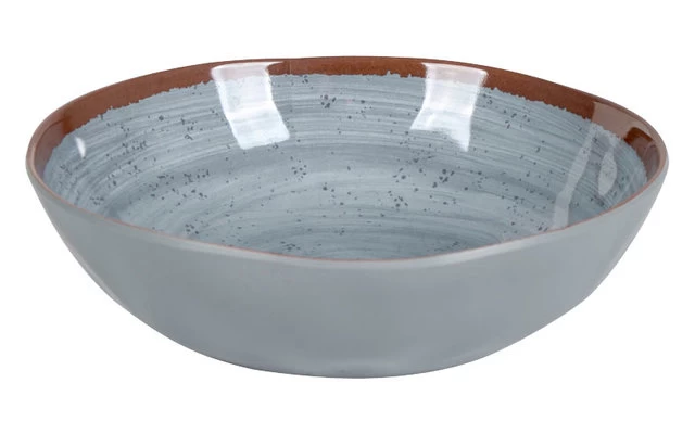 Bo-Camp Melamin Schüssel Set 4 Stück Blau / Braun â Bild 2