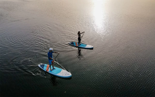 SET WHITE WATER FUNBOARD 10'8" X 34" X 6" Oceanpetrol