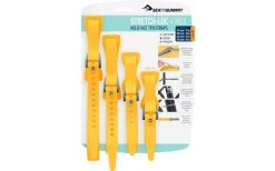 Sea To Summit Stretch-Loc Straps Befestigungsgurte 4er Set Gelb