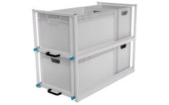 SYS-Rack Kastenwagen Heckauszug Regal-System 94 X 49 X 70 Cm