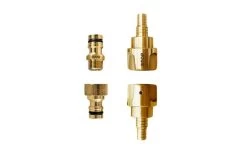 Alb Filter FUSION Active+Nano Trinkwasserfilter - Camping-Set: Travel - Mit GEKA Anschluss - Silber