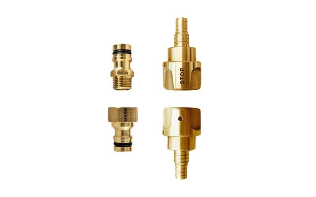 Alb Filter FUSION Active+Nano Trinkwasserfilter - Camping-Set: Travel - Mit GEKA Anschluss - Silber