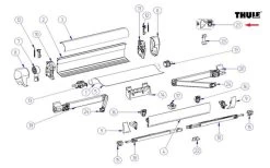 Thule Befestigungssatz Passend Zu Thule Omnistor 5003