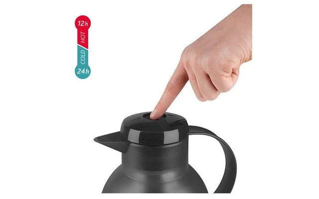 Emsa Isolierkanne Samba 1 Liter Anthrazit Transluzent – Bild 6