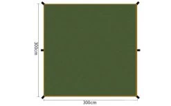 Origin Outdoors Sonnensegel Tarp 300 X 300 Cm