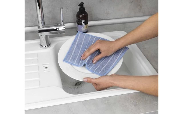 Wenko Mikrofaser Spülschwämme Miko 2 Stück – Bild 4