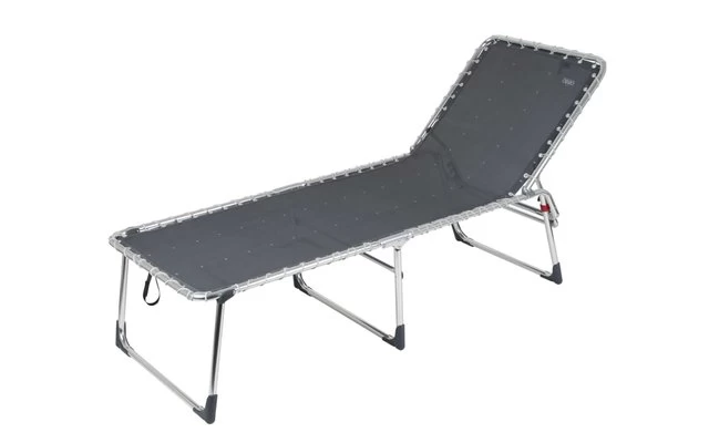 Crespo AL-364 XL Sonnenliege Dunkelgrau – Bild 2