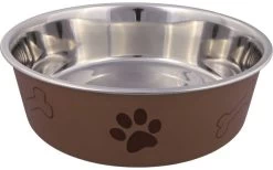 Jollypaw Napf Edelstahl Mit Kunststoffmantel 2,2 L/º 23 Cm