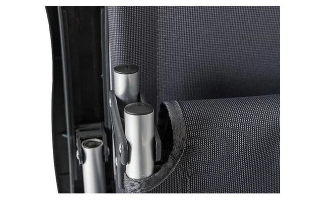 Bo-Camp Sonnenliege Verstellbar Grau – Bild 6