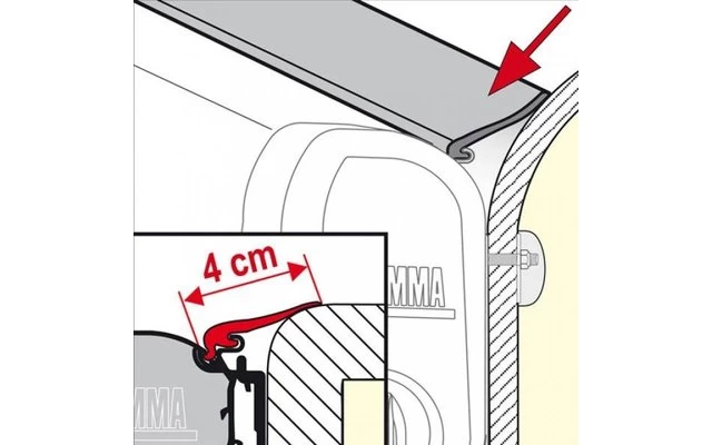 Fiamma Regendichtung Rain Guard S – Bild 2