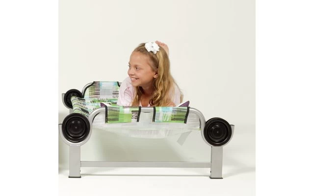 Disc-O-Bed Kid-O-Bed Mit Geradem Rahmen, Ohne Seitentasche, Rot – Bild 7