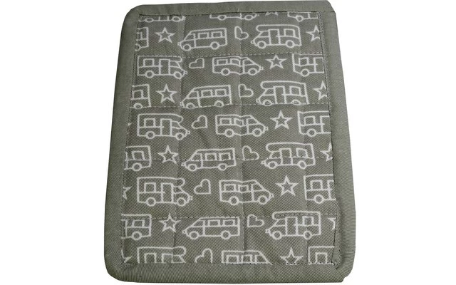 Pufz Topflappen Wohnwagen Weiß/grau 2er Pack – Bild 7