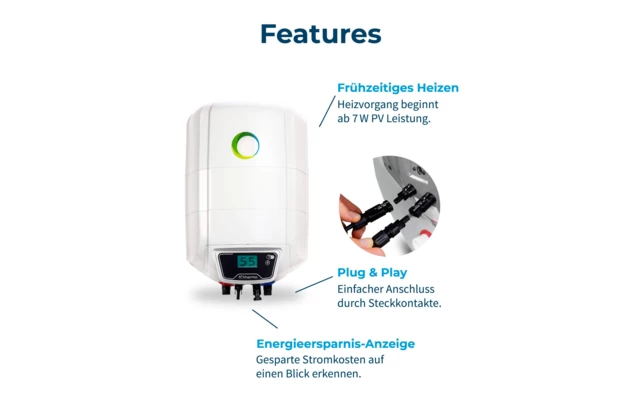 Fothermo Photovoltaischer Boiler 10 Liter – Bild 2