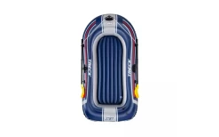 Bestway Hydro Force Treck X1 Schlauchboot Set 4 Teilig Für 2 Personen Mit 2 Paddeln 228 X 121 X 32 Cm