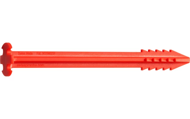 Swiss Piranha RT120 Zelthering Rot 12 Cm Einzeln – Bild 2