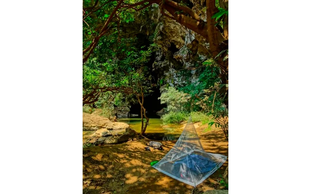 Pharmavoyage Moskitonetz Trek Single Mückenschutz 205 X 145 X 150 Cm – Bild 2