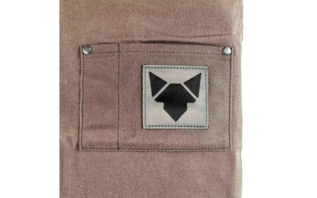 Fennek Grillschürze Gewachst Grau