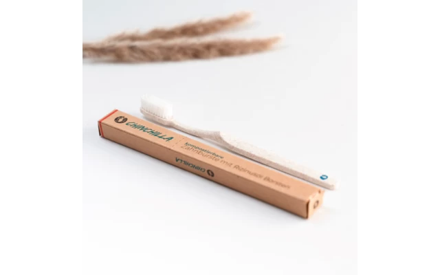 Chinchilla Zahnbürste Biologisch Abbaubar 1 Stück – Bild 3