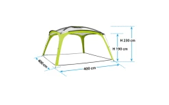 Brunner Medusa II 4 X 4 Pavillon 400 X 400 Cm Grün