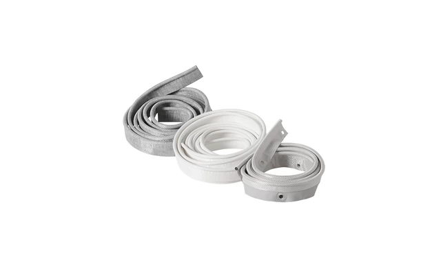 Hindermann Vorzeltkeder Für Reparaturen Polyvinylchlorid- Keder Silber 6 Meter – Bild 2