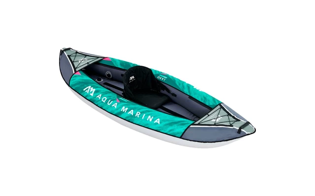 Aqua Marina Laxo Freizeit Kayak Set 7 Teilig Grün/grau Für 1 Person – Bild 3