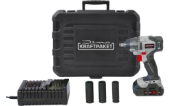 Dino KRAFTPAKET Akku-Schlagschrauber 260Nm Set