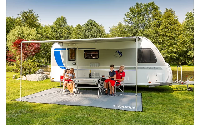 Fiamma CaravanStore XL 310 Sackmarkise Deep Black Tuchfarbe Royal Grey 310 Cm – Bild 5