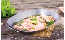 CHG Ovale Eisenpfanne