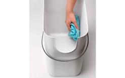 Rotho Albula Recycling Müllsystem 25 Liter Dunkelgrün