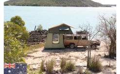 Gordigear Dachzelt 140 Plus Für 2 Personen Mit Vorzelt 140 X 320 Cm Grün