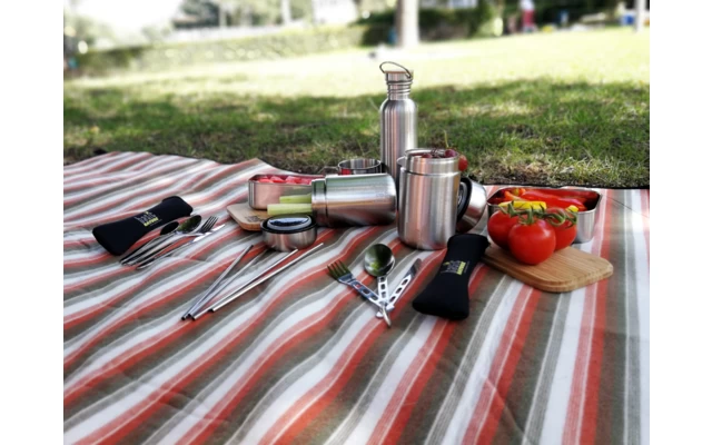 Basic Nature Outdoor Picknickdecke 200 X 150 Cm – Bild 3