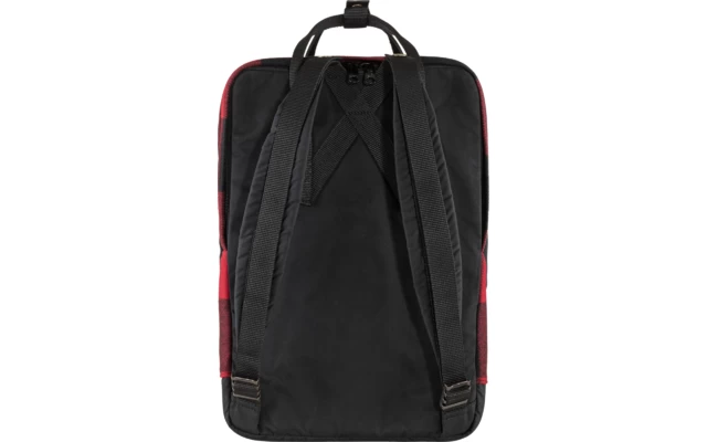 Fjällräven Kanken Re-Wool 15 Zoll Laptoprucksack 18 Liter Red-Black