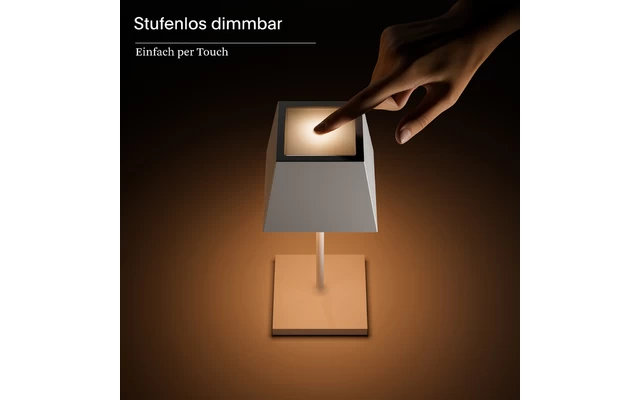 Sigor Akku-Tischleuchte Nuindie Mini 250 Mm Tannengrün – Bild 2