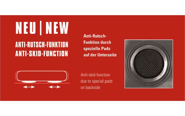 High Peak Air Bed Cross Beam Extra Long Luftbett Mit Integrierter Pumpe Hellgrau/blau Single – Bild 6