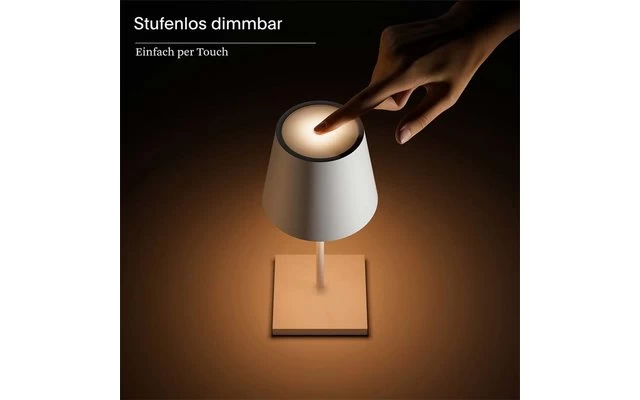 Sigor Akku-Tischleuchte Nuindie Mini 250 Mm Tannengrün – Bild 7